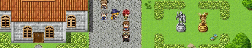 RPG Maker map building banner